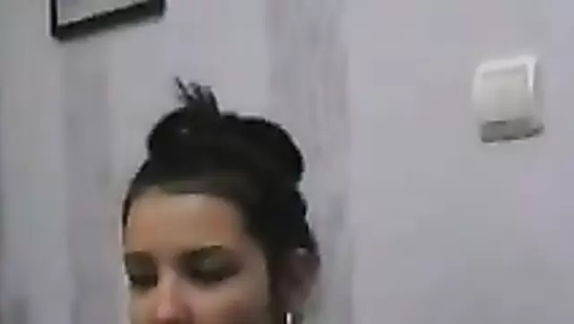 Brunette Showed Her Naked Ass to an Uzbek Girl